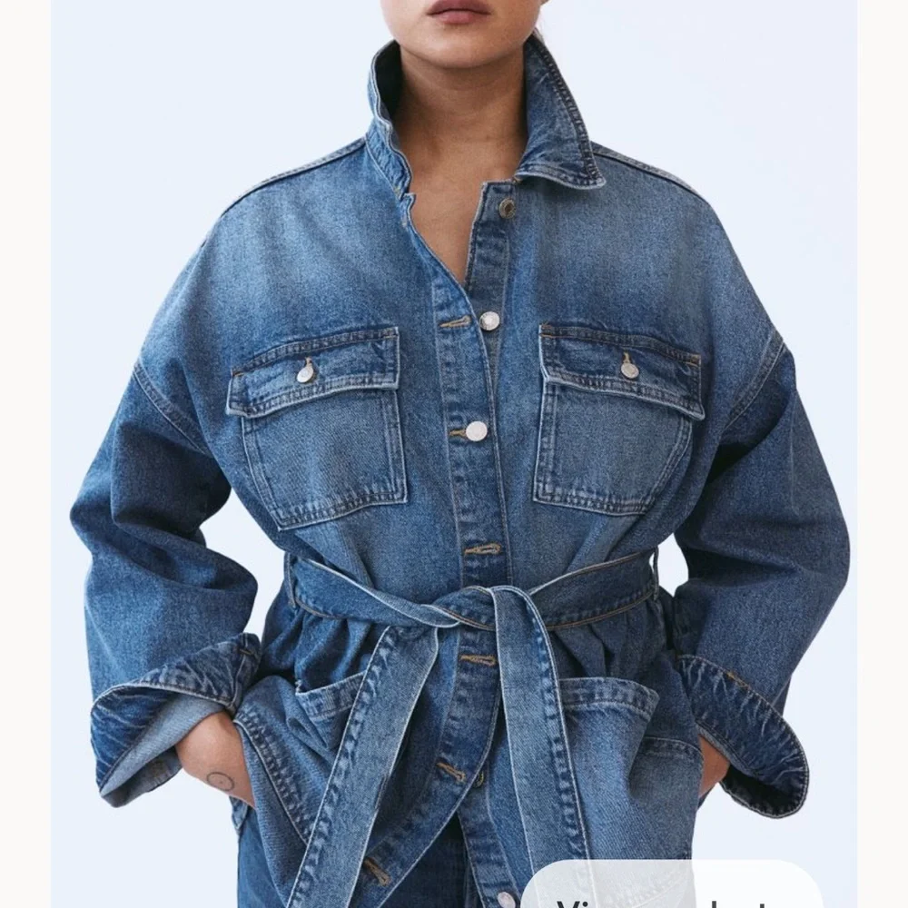 H&M Blue Denim Jacket - Picture 2 of 8